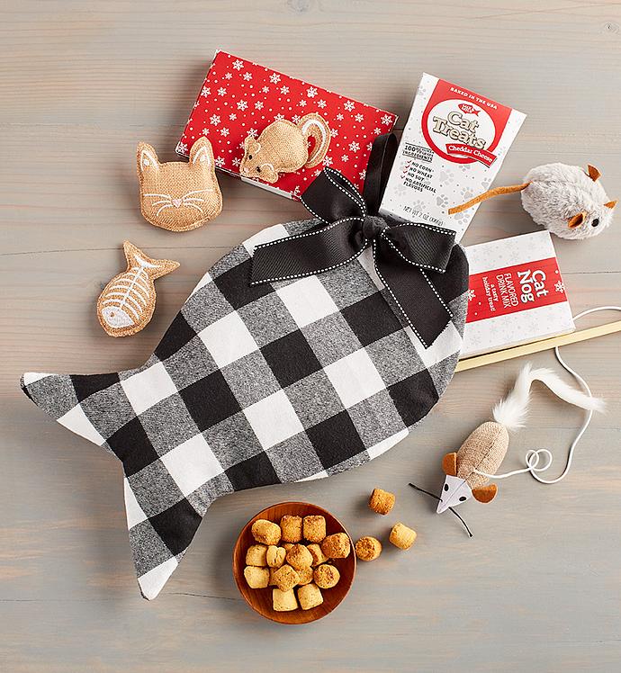 Max & Milo™ Holiday Cat Stocking
